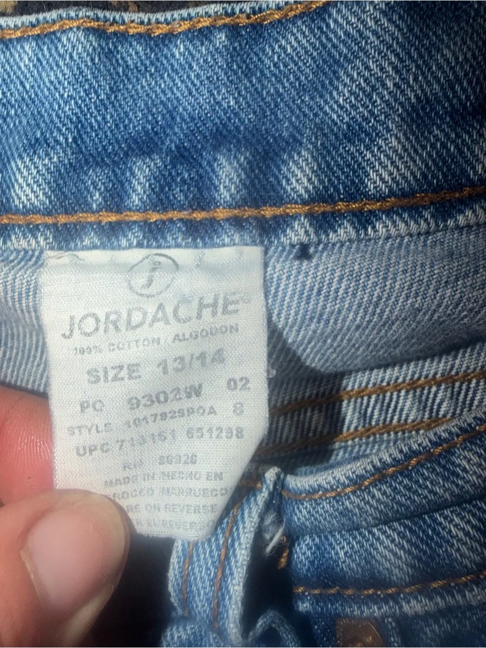Vintage Jordache Jeans Womens 13 14 Flare Low Rise - Picture 2 of 4